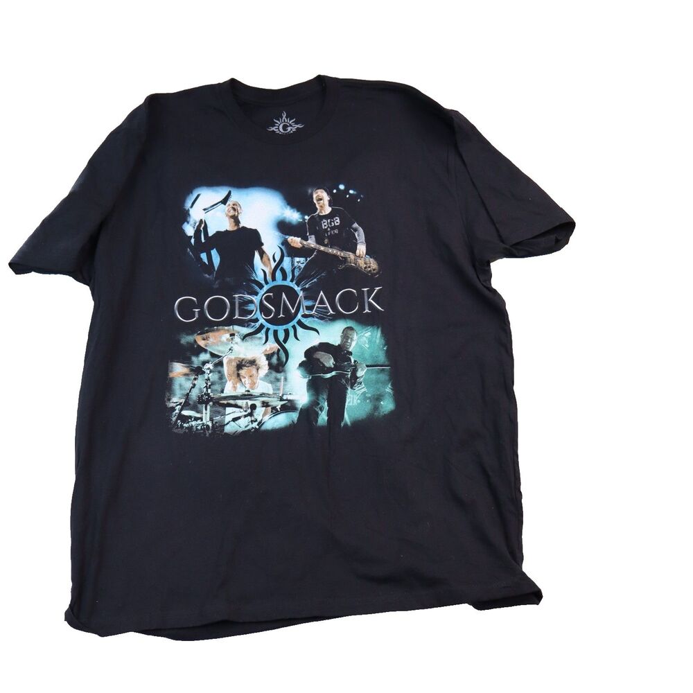 Godsmack "When Legends Rise" 2019 world tour black t-shirt XXL